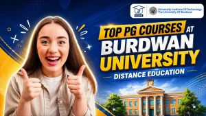 Top PG Courses at Burdwan University Distance Education
